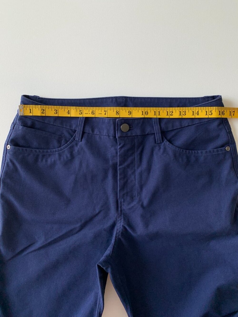 Lululemon Men's Canvas Navy Blue Casual Pants size 32 Inseam 28 - Picture 3 of 12